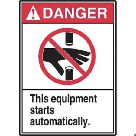 Accuform Safety Sign NO TRESPASSING 10 in x 14 in SHMATR521XP